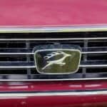 Triumph radiator emblem