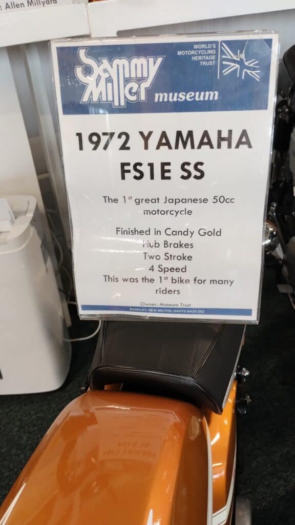 Yamaha FS1E 50cc moped