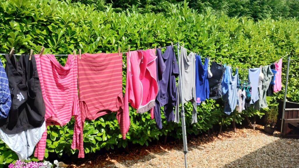 more washing...