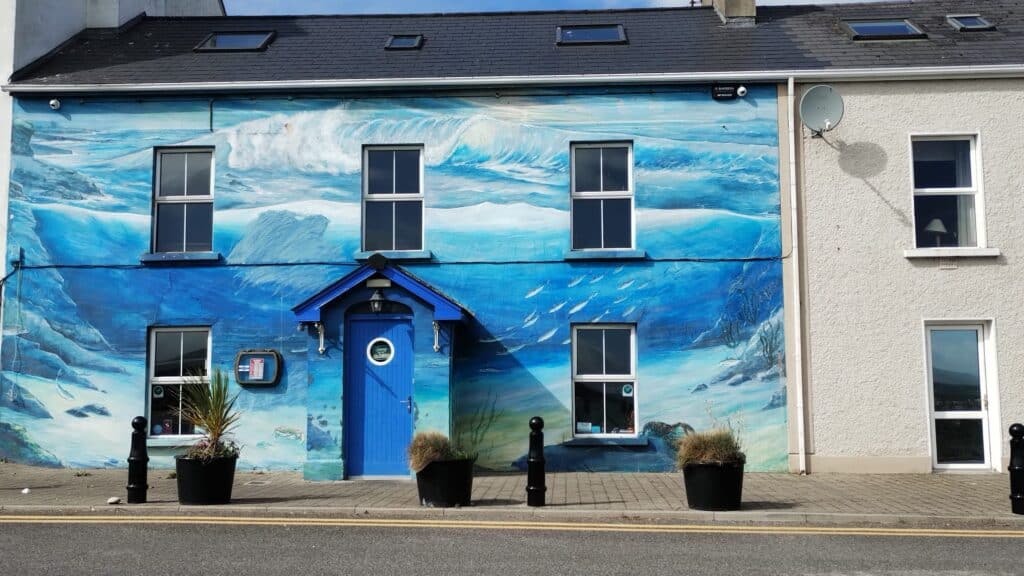 Painted house