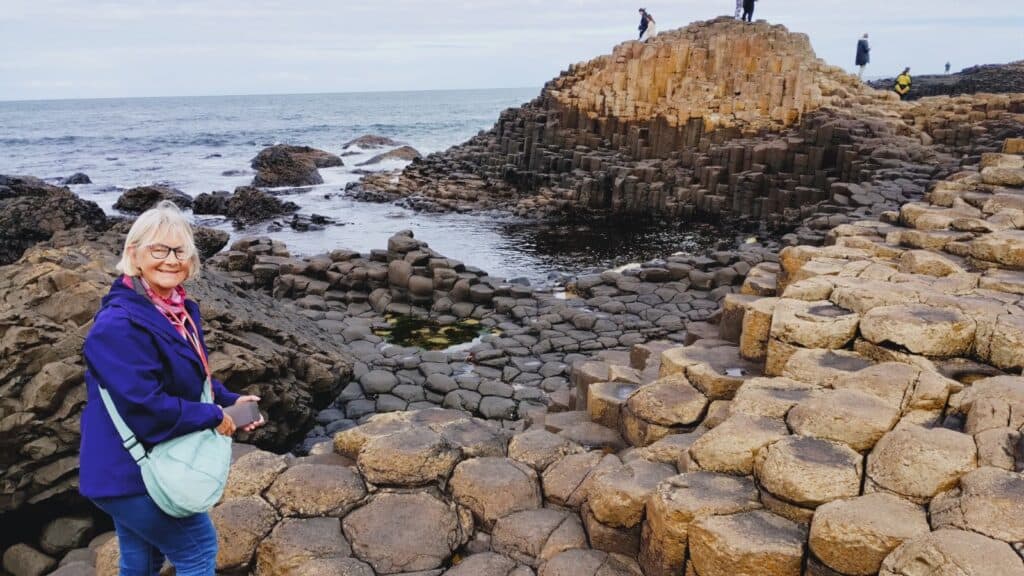 on the rocks